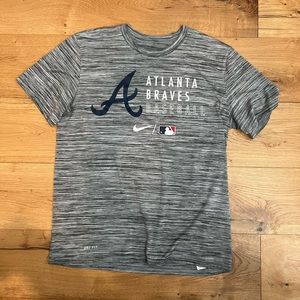 Nike Braves drifit shirt men’s large